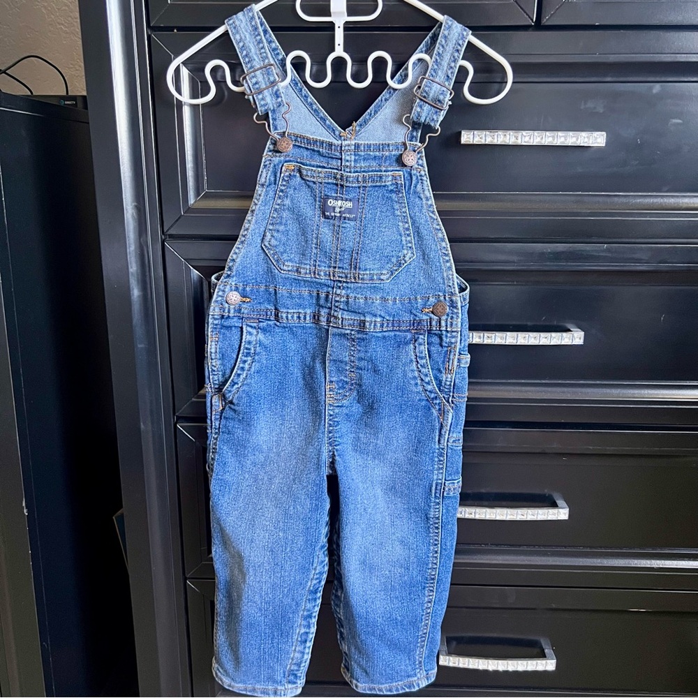 OshKosh B'gosh Denim Overalls Classic Style